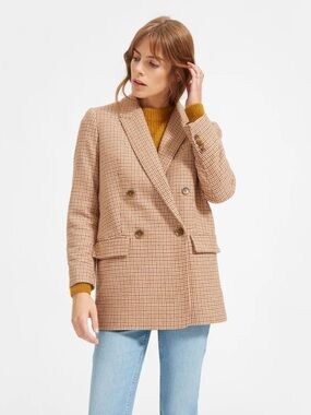 Everlane double breasted blazer